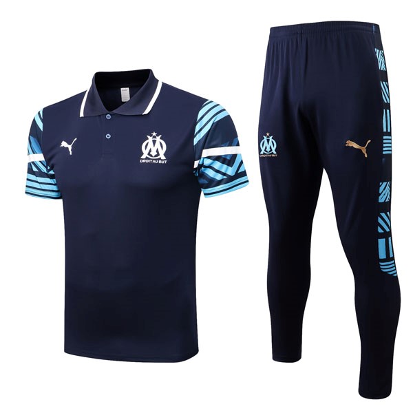 Polo Marseille Komplett-Set 2022-2023 Blau